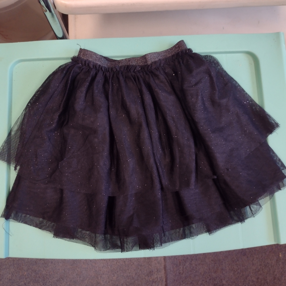 H&M Black Layered Tulle Tutu Skirt